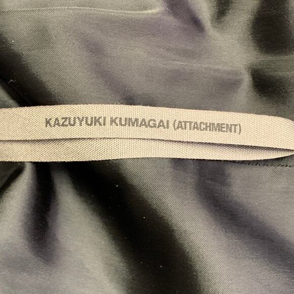 ATTACHMENT Size S Black Grey Textured Wool Jacket - Picture 6 of 7